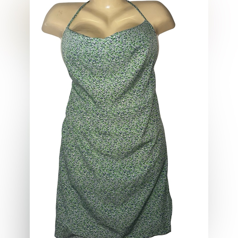 SHEIN Backless Floral Sundress